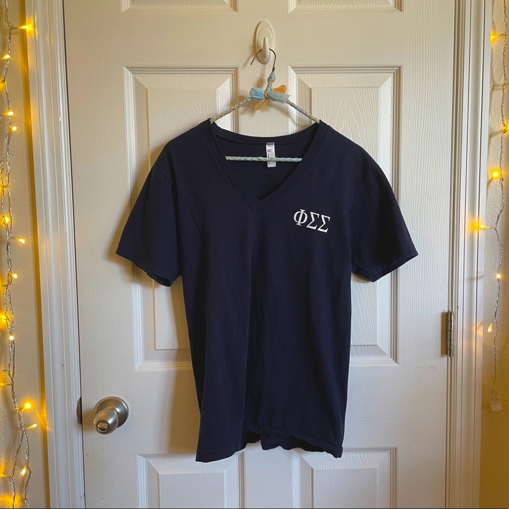 Phi Sigma Sigma V-Neck Tee